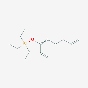 Triethyl[(octa-1,3,7-trien-3-yl)oxy]silane