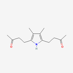 4,4'-(3,4-Dimethyl-1H-pyrrole-2,5-diyl)di(butan-2-one)