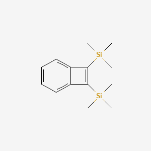 (Bicyclo[4.2.0]octa-1,3,5,7-tetraene-7,8-diyl)bis(trimethylsilane)