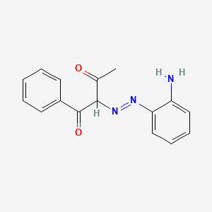 2-[(E)-(2-Aminophenyl)diazenyl]-1-phenylbutane-1,3-dione