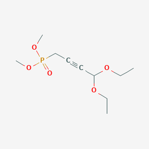 Dimethyl (4,4-diethoxybut-2-yn-1-yl)phosphonate