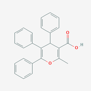 2-Methyl-4,5,6-triphenyl-4H-pyran-3-carboxylic acid