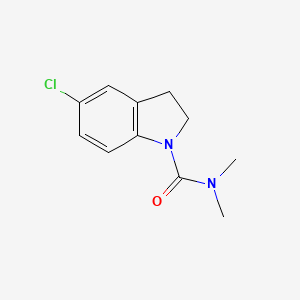 5-Chloro-N,N-dimethyl-2,3-dihydro-1H-indole-1-carboxamide