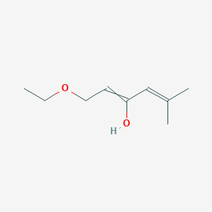 1-Ethoxy-5-methylhexa-2,4-dien-3-OL