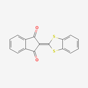 2-(2H-1,3-Benzodithiol-2-ylidene)-1H-indene-1,3(2H)-dione