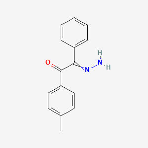 2-Hydrazinylidene-1-(4-methylphenyl)-2-phenylethan-1-one