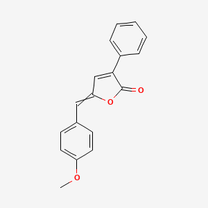 5-[(4-Methoxyphenyl)methylidene]-3-phenylfuran-2(5H)-one