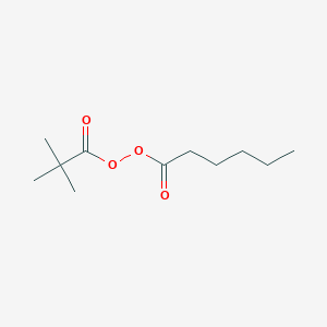 2,2-Dimethylpropanoyl hexaneperoxoate