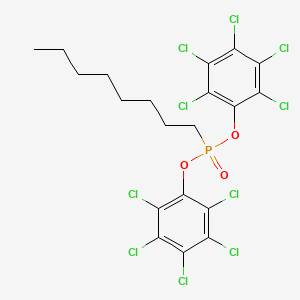 Bis(pentachlorophenyl) octylphosphonate