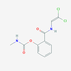 2-[(2,2-Dichloroethenyl)carbamoyl]phenyl methylcarbamate