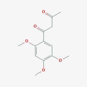 1-(2,4,5-Trimethoxyphenyl)butane-1,3-dione