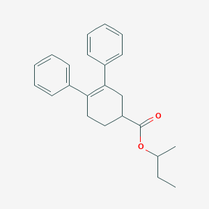 Butan-2-yl 3,4-diphenylcyclohex-3-ene-1-carboxylate