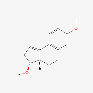 (3R,3aR)-3,7-Dimethoxy-3a-methyl-3,3a,4,5-tetrahydro-2H-cyclopenta[a]naphthalene