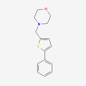 4-[(5-Phenylthiophen-2-yl)methyl]morpholine