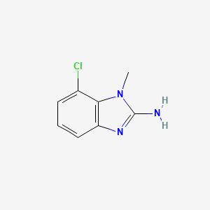B1452692 1H-Benzimidazol-2-amine, 7-chloro-1-methyl- CAS No. 945021-15-8