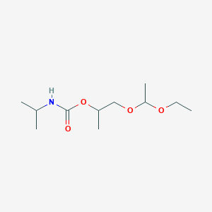 1-(1-Ethoxyethoxy)propan-2-yl propan-2-ylcarbamate