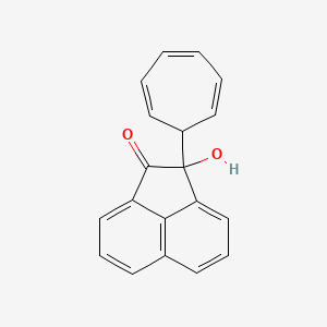 2-(Cyclohepta-2,4,6-trien-1-yl)-2-hydroxyacenaphthylen-1(2H)-one