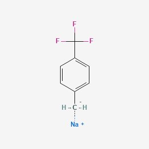 Sodium [4-(trifluoromethyl)phenyl]methanide