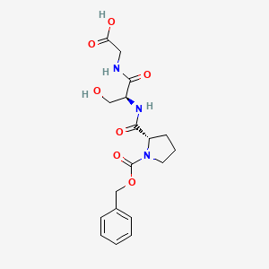 1-[(Benzyloxy)carbonyl]-L-prolyl-L-serylglycine