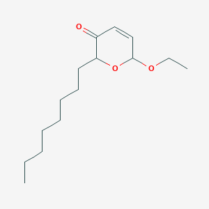 6-Ethoxy-2-octyl-2H-pyran-3(6H)-one