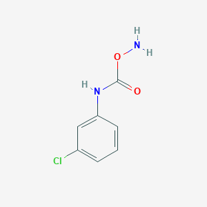 (Aminooxy)(3-chloroanilino)methanone