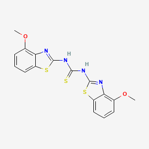 N,N'-Bis[(4-methoxy-1,3-benzothiazol-2-yl)]thiourea