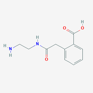 2-{2-[(2-Aminoethyl)amino]-2-oxoethyl}benzoic acid