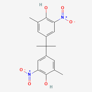 4,4'-(Propane-2,2-diyl)bis(2-methyl-6-nitrophenol)