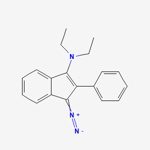 1-Diazo-N,N-diethyl-2-phenyl-1H-inden-3-amine