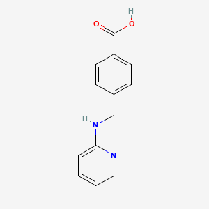 Benzoic acid, 4-[(2-pyridinylamino)methyl]-