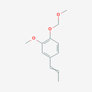 2-Methoxy-1-(methoxymethoxy)-4-(prop-1-en-1-yl)benzene