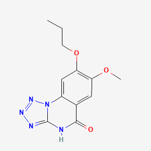 7-Methoxy-8-propoxytetrazolo[1,5-a]quinazolin-5(1H)-one