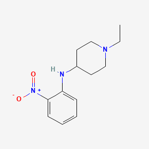 1-Ethyl-N-(2-nitrophenyl)piperidin-4-amine