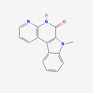 7-Methyl-5,7-dihydro-6H-indolo[2,3-c][1,8]naphthyridin-6-one