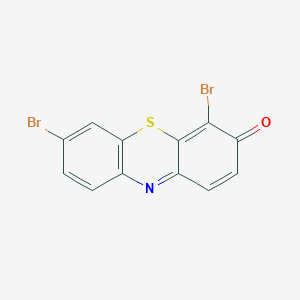 4,7-Dibromo-3H-phenothiazin-3-one