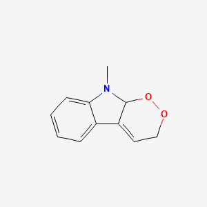 9-Methyl-9,9a-dihydro-3H-[1,2]dioxino[3,4-b]indole