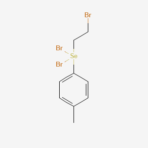 1-[Dibromo(2-bromoethyl)-lambda~4~-selanyl]-4-methylbenzene