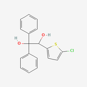 1,2-Ethanediol, 2-(5-chloro-2-thienyl)-1,1-diphenyl-