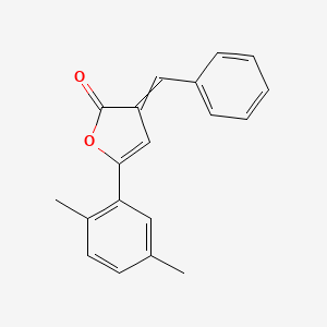 3-Benzylidene-5-(2,5-dimethylphenyl)furan-2(3H)-one