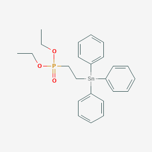 Diethyl [2-(triphenylstannyl)ethyl]phosphonate