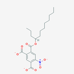 4-{[(Dodecan-4-yl)oxy]carbonyl}-6-nitrobenzene-1,3-dicarboxylate