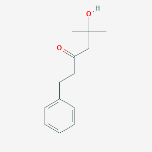 5-Hydroxy-5-methyl-1-phenylhexan-3-one