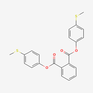 Bis[4-(methylsulfanyl)phenyl] benzene-1,2-dicarboxylate