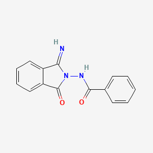 N-(1-Imino-3-oxo-1,3-dihydro-2H-isoindol-2-yl)benzamide