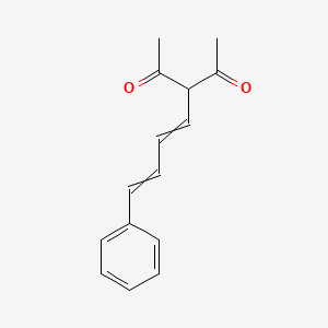 3-(4-Phenylbuta-1,3-dien-1-yl)pentane-2,4-dione