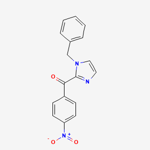 (1-Benzyl-1H-imidazol-2-yl)(4-nitrophenyl)methanone