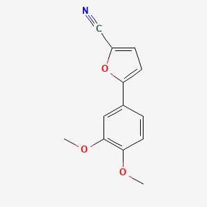 5-(3,4-Dimethoxyphenyl)furan-2-carbonitrile