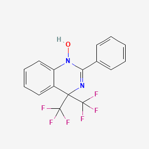 2-Phenyl-4,4-bis(trifluoromethyl)quinazolin-1(4H)-ol