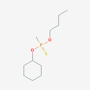 O-Butyl O-cyclohexyl methylphosphonothioate