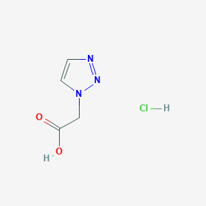 2-(1H-1,2,3-Triazol-1-yl)acetic acid hydrochloride